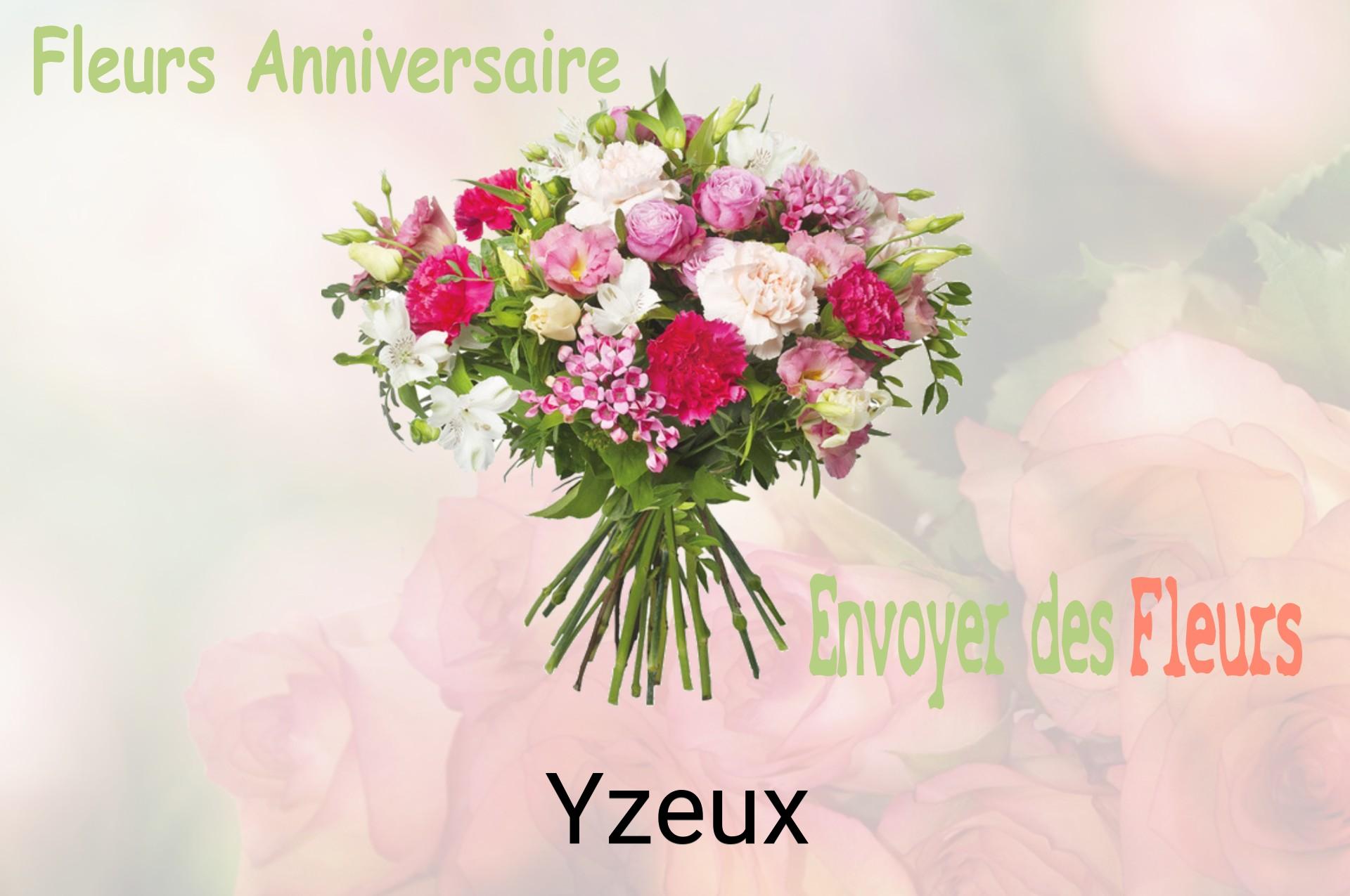Bouquet de fleurs d’anniversaire livré à Yzeux