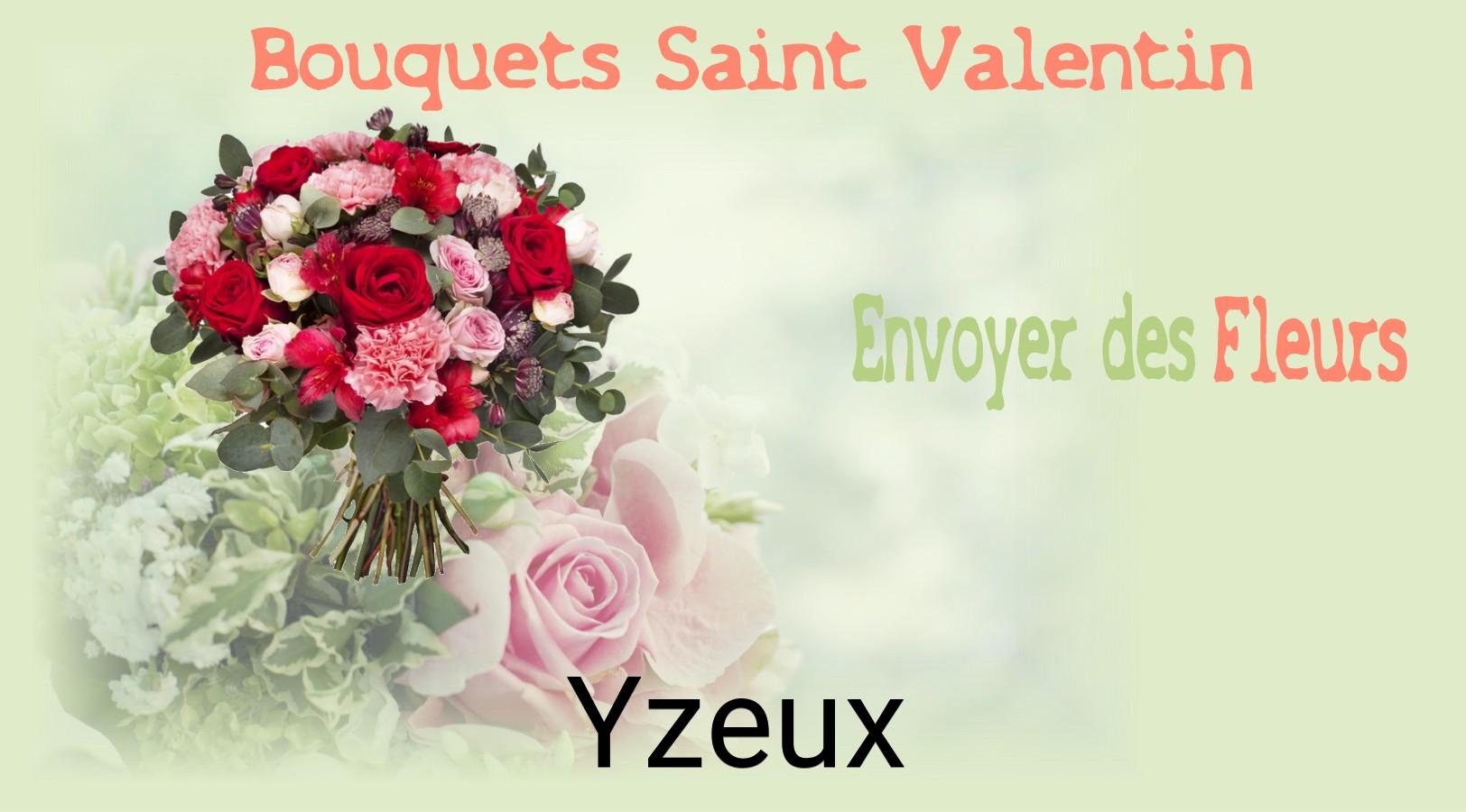 Roses de Saint-Valentin livrées à Yzeux